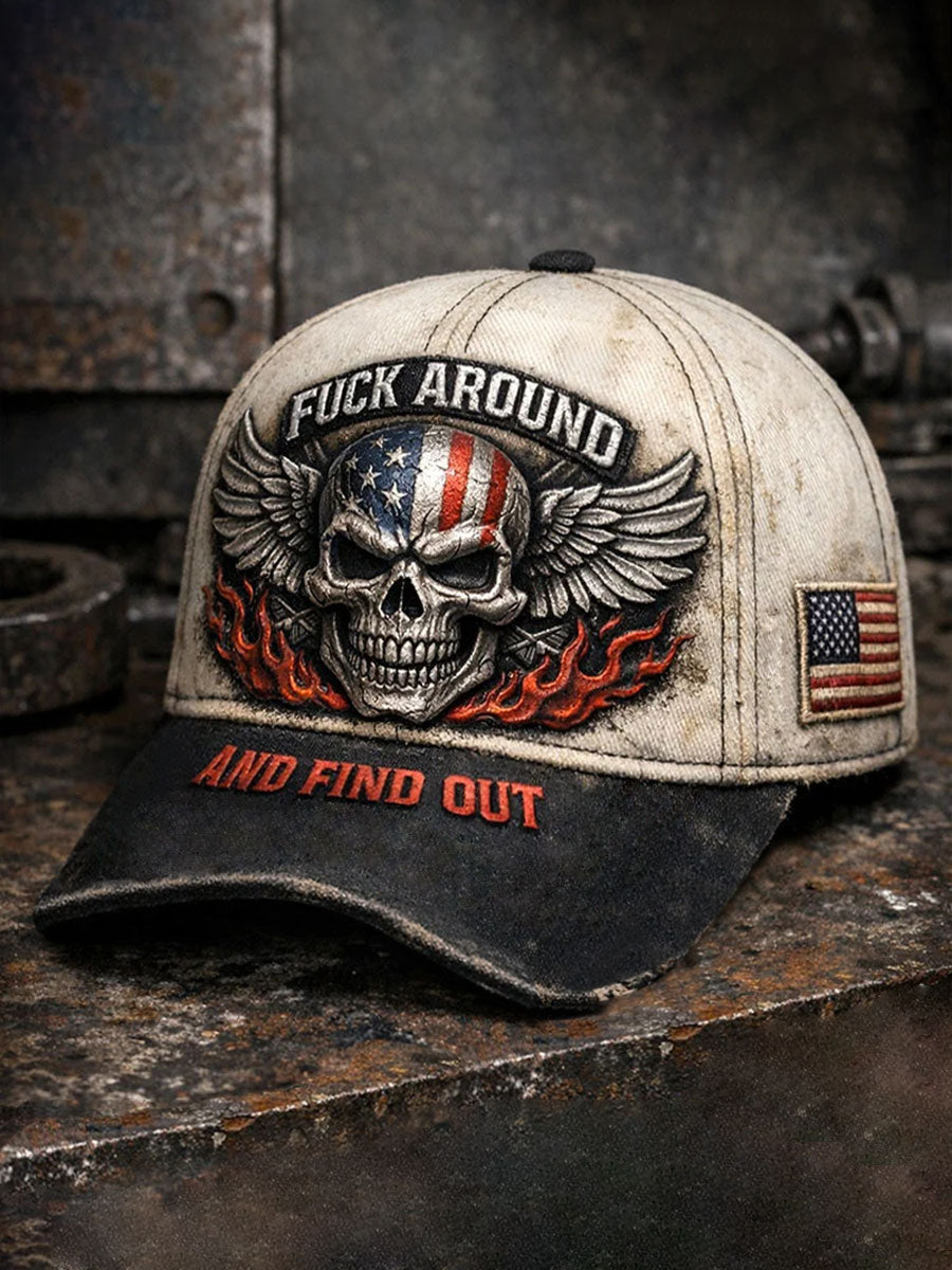 Old Fuckers Club Printed Casual Unisex Cap