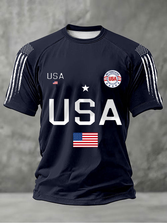 Men's USA Flag T-Shirts
