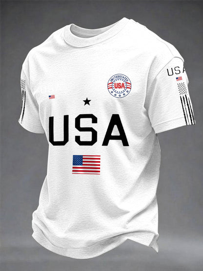 Men's USA Flag T-Shirts