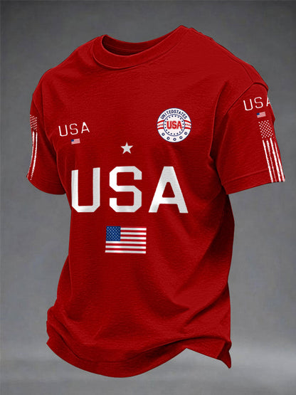 Men's USA Flag T-Shirts