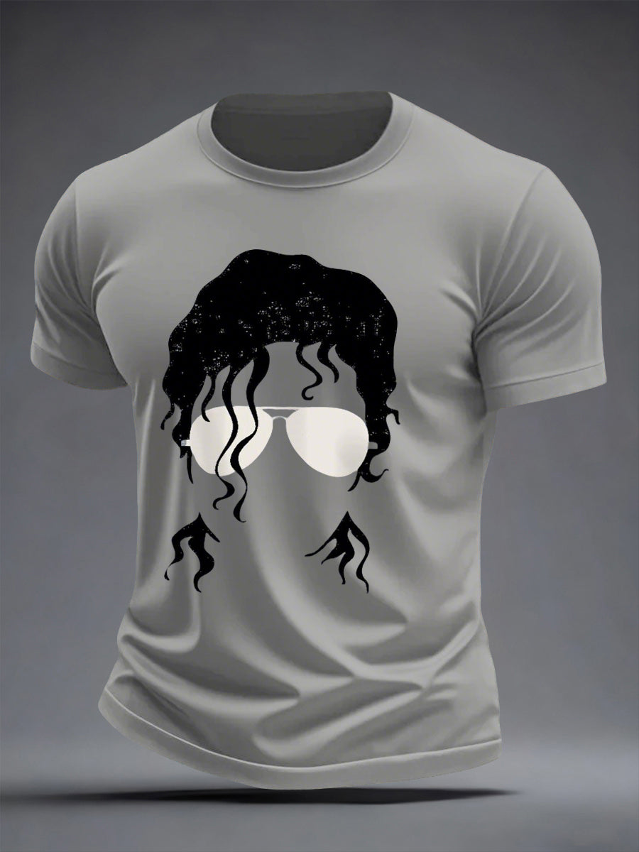 Men's Men's Pop Music Inspired Casual T-shirt
