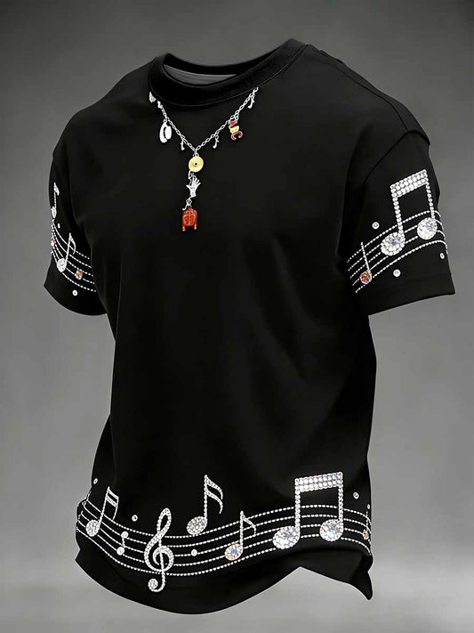 Men's Vintage Commemorative Printed T-Shirt