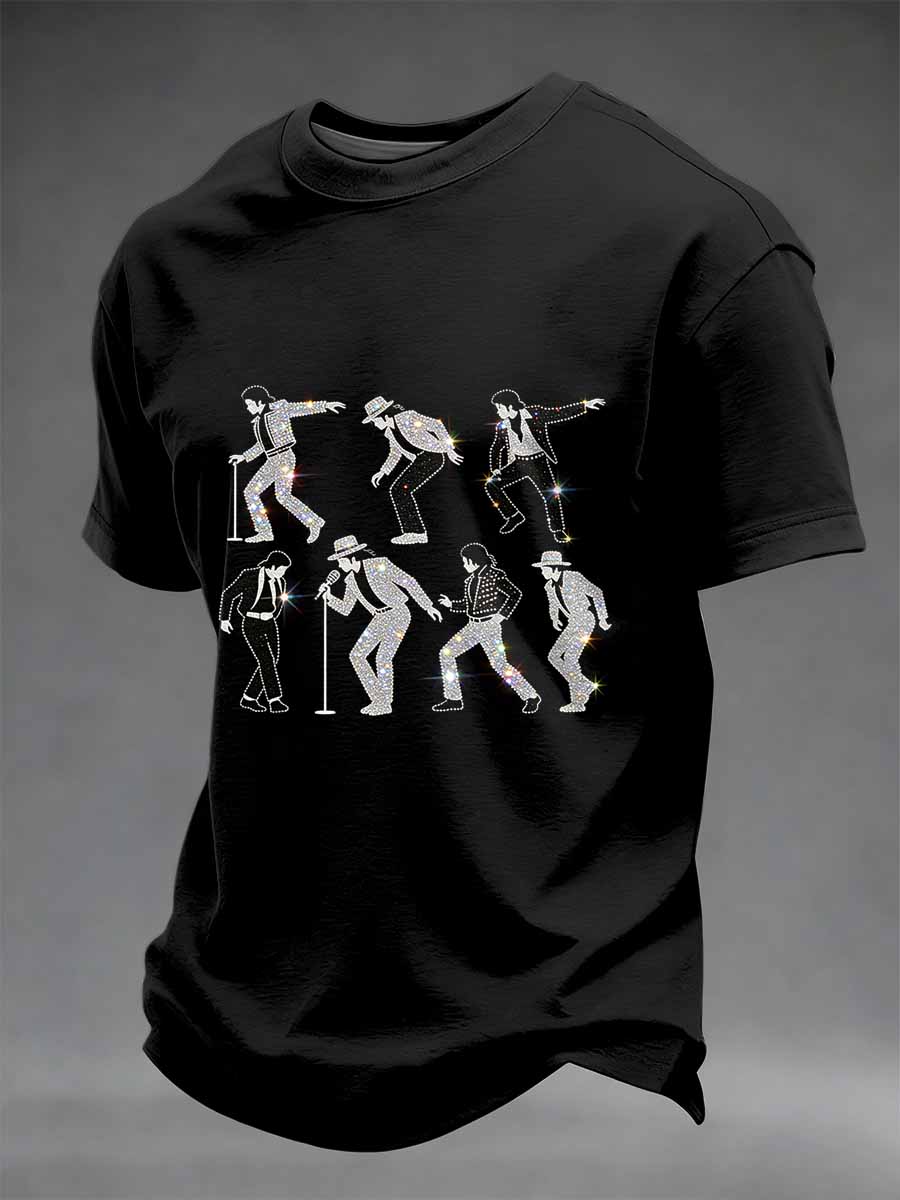 Men's Vintage Commemorative Printed T-Shirt