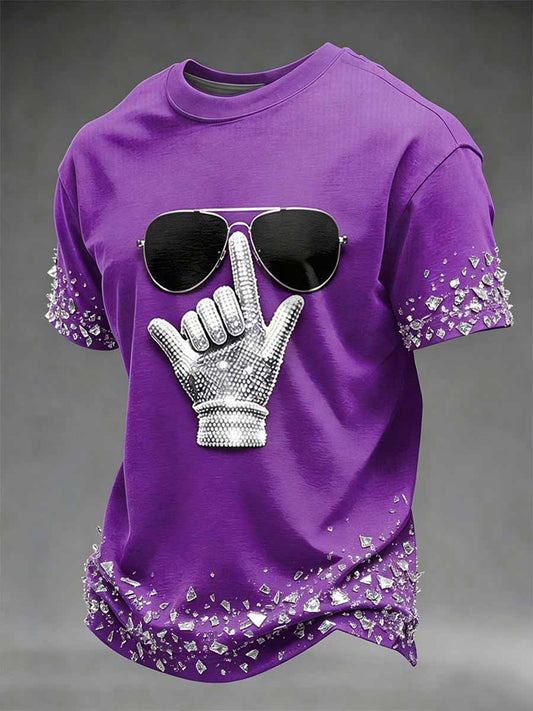 Men's Vintage Commemorative Printed T-Shirt