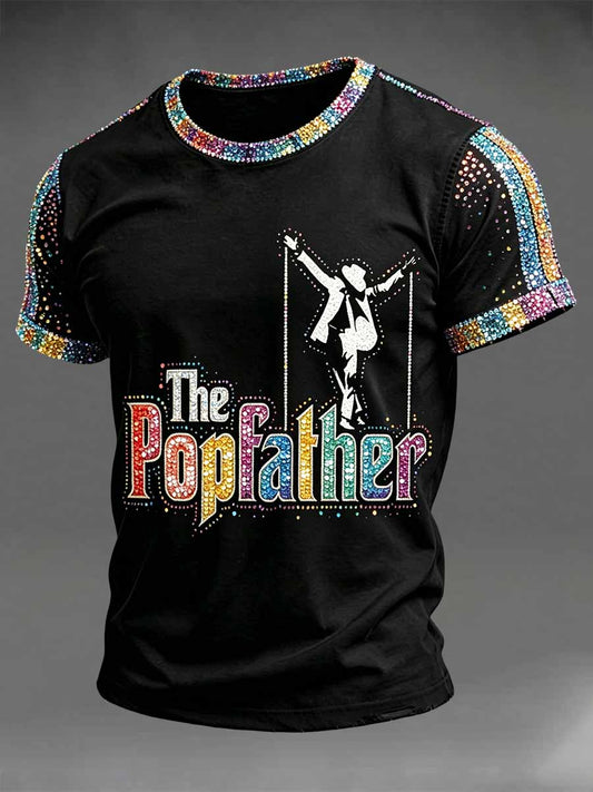 Men's Vintage Commemorative Printed T-Shirt