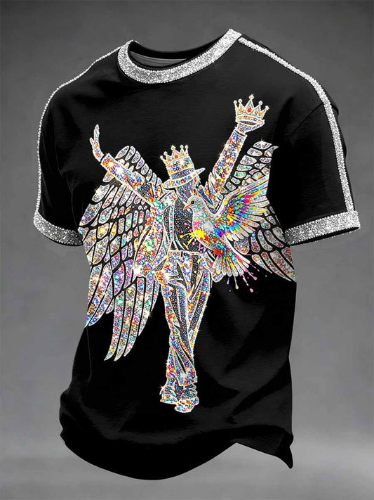 Men's Vintage Commemorative Printed T-Shirt