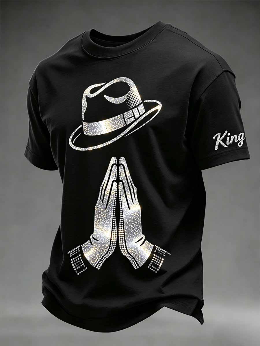 Men's Vintage Commemorative Printed T-Shirt