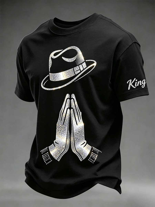 Men's Vintage Commemorative Printed T-Shirt