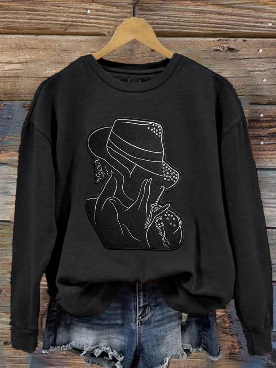 Women's Pop Music Inspired Sweatshirt