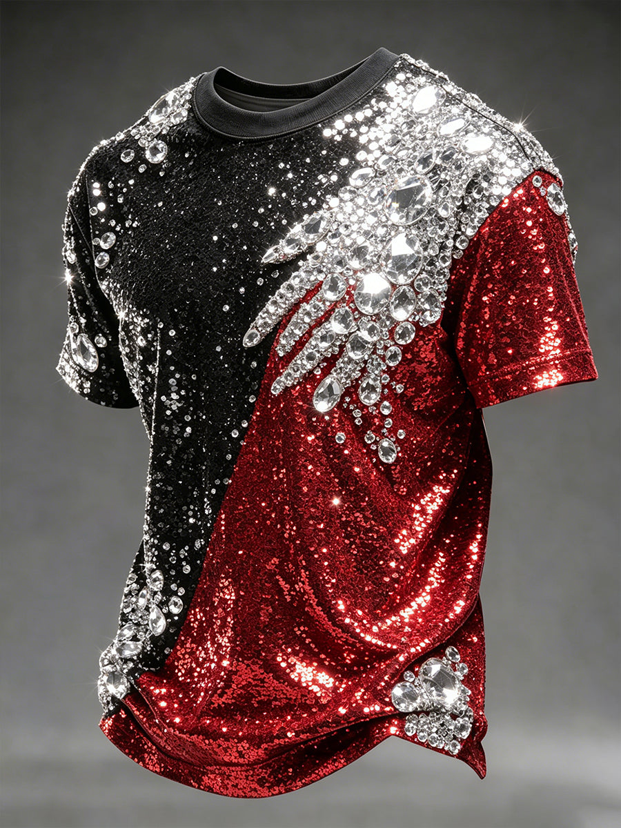 Men's Vintage Commemorative Printed T-Shirt
