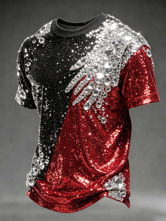 Men's Vintage Commemorative Printed T-Shirt