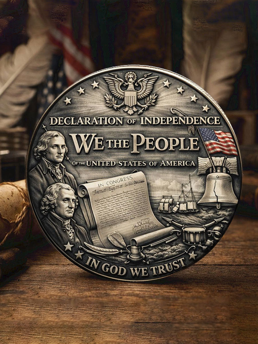 4th of July Descendant of Patroit Print Pins