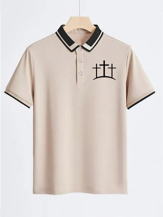 Men's Faith Print Casual Top