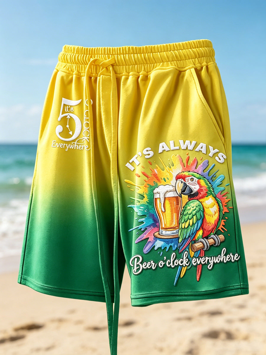 Men's It's 5 O'Clock Everywhere Drawstring Shorts