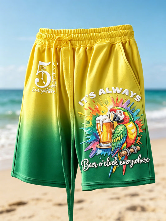 Men's It's 5 O'Clock Everywhere Drawstring Shorts
