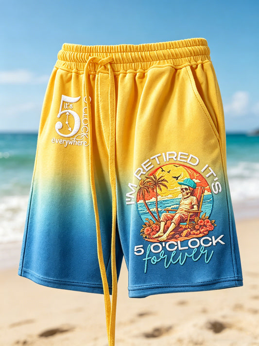 Men's It's 5 O'Clock Everywhere Drawstring Shorts