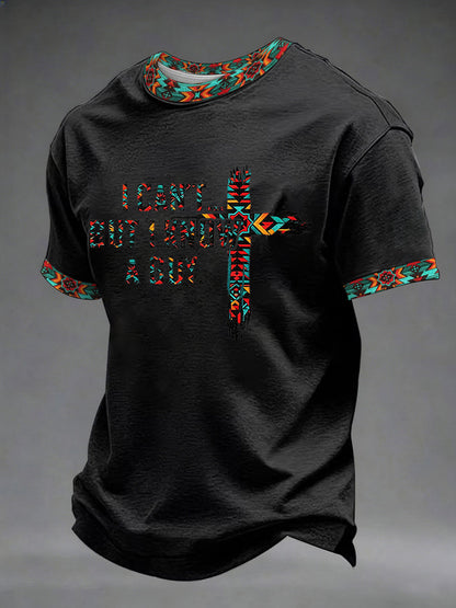 Men's "I Can't But I Know A Guy" Printed Casual T-Shirt