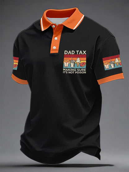 Men's “Dad Tax” Father's Day Fun Casual T-shirt