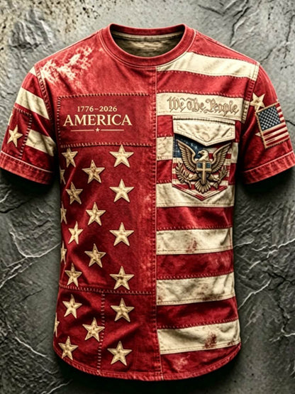 Men's 250th Anniversary National Faith Print Tee