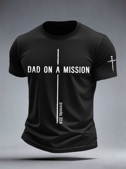 Men's Dad on a Mission T-Shirt