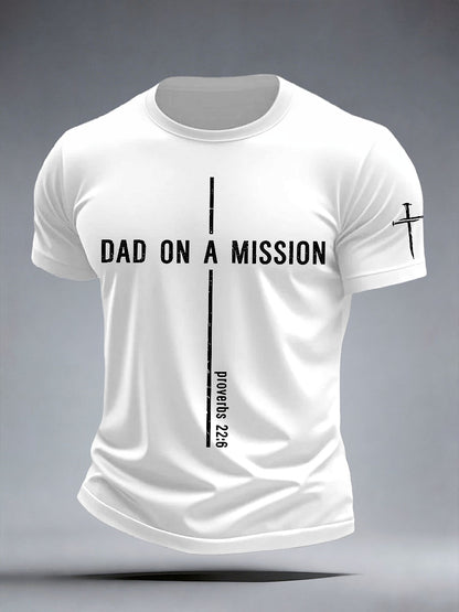 Men's Dad on a Mission T-Shirt