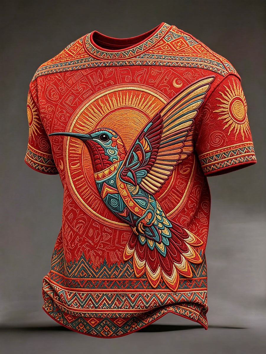 Men's Native Hummingbird Art T-Shirts