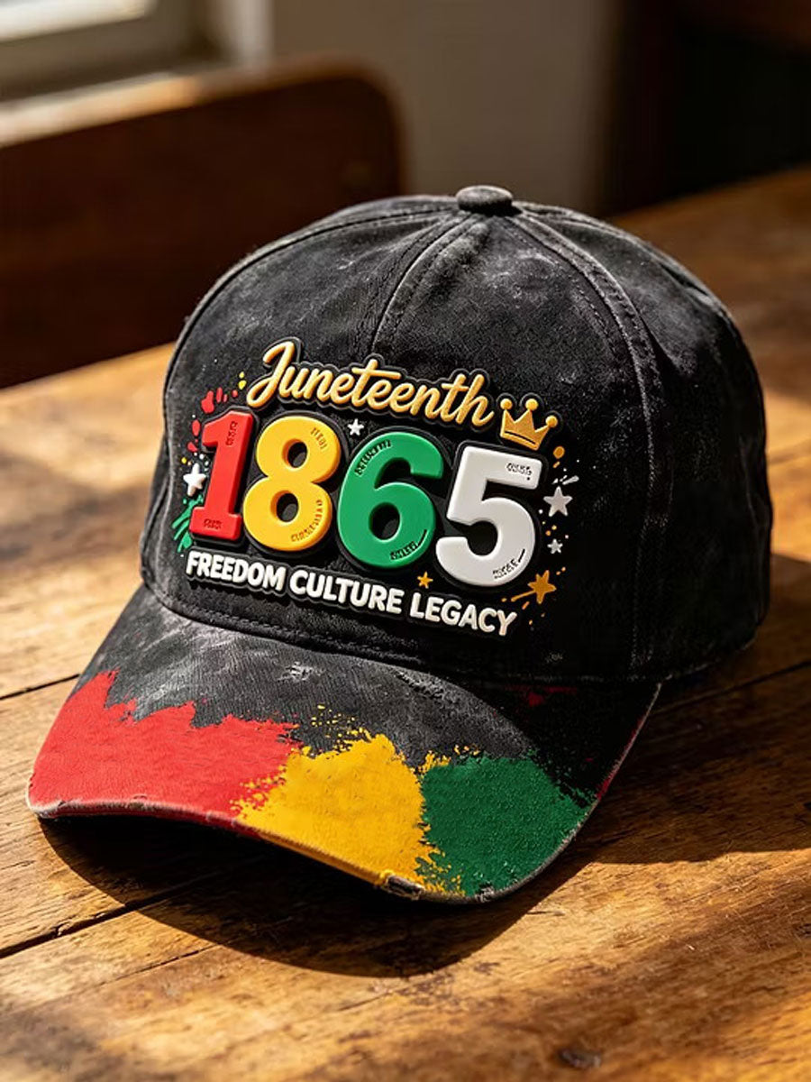 Juneteenth Printed Casual Unisex Hat