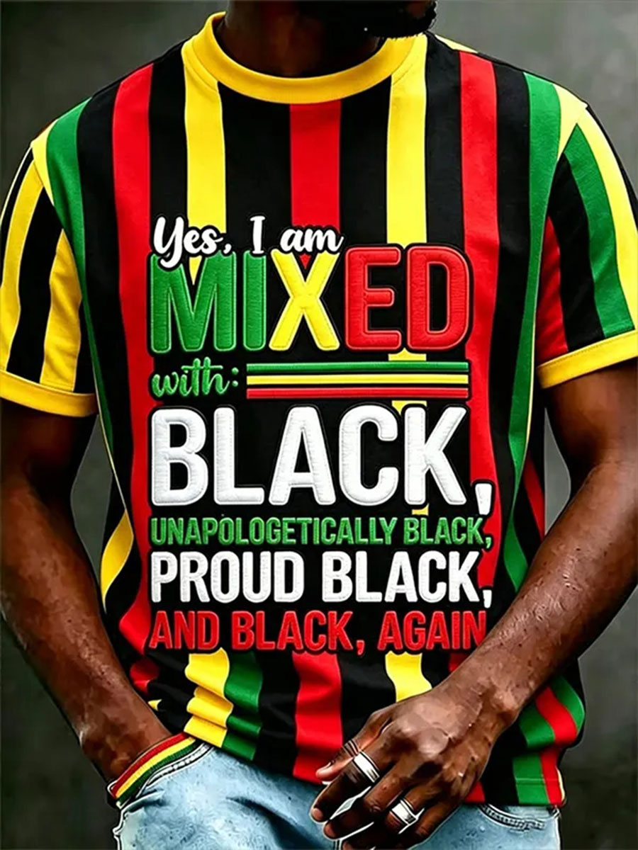 Men's Juneteenth Short Sleeves T-shirt