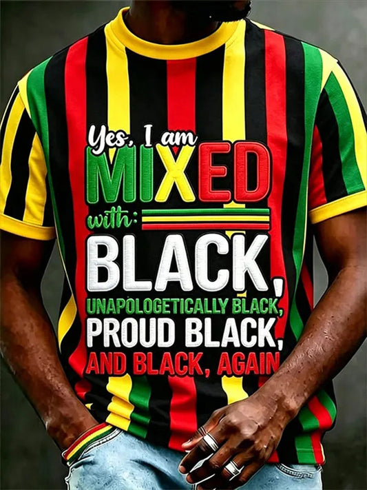 Men's Juneteenth Short Sleeves T-shirt