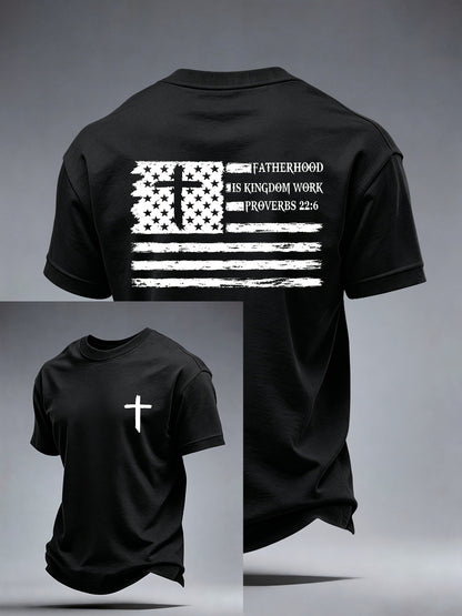 Men's Fatherhood Is Kingdom Work T-Shirt