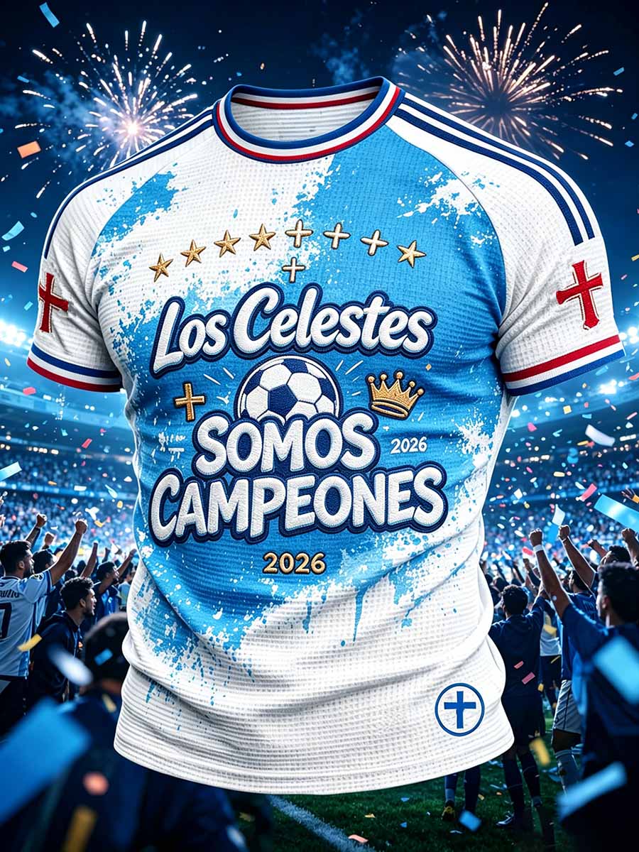 Men's Mexico Cruz Azul Team Graphic T-Shirt