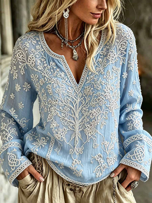 Women's Fashion Romantic Viking Print T-Shirt