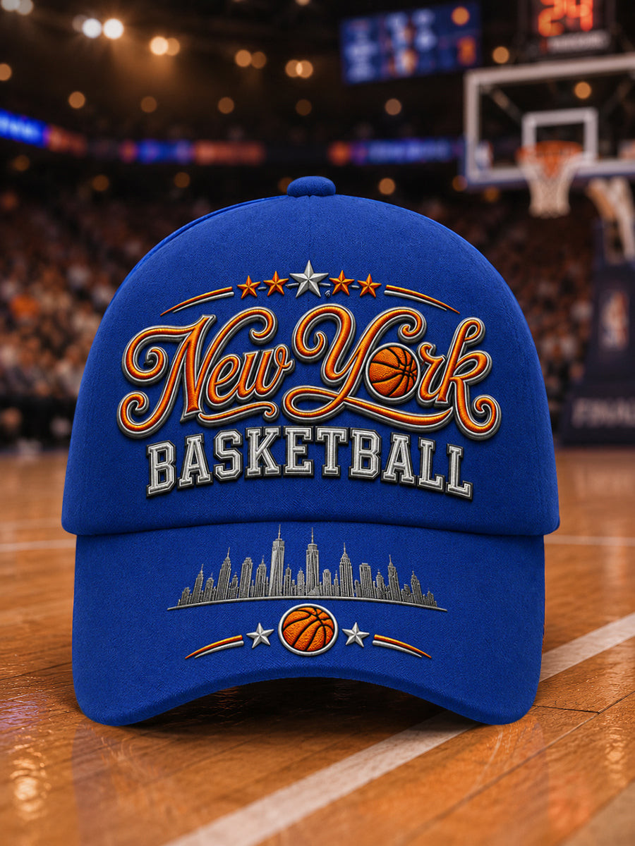 Unisex Classic Basketball Fan Graphic Print Cap