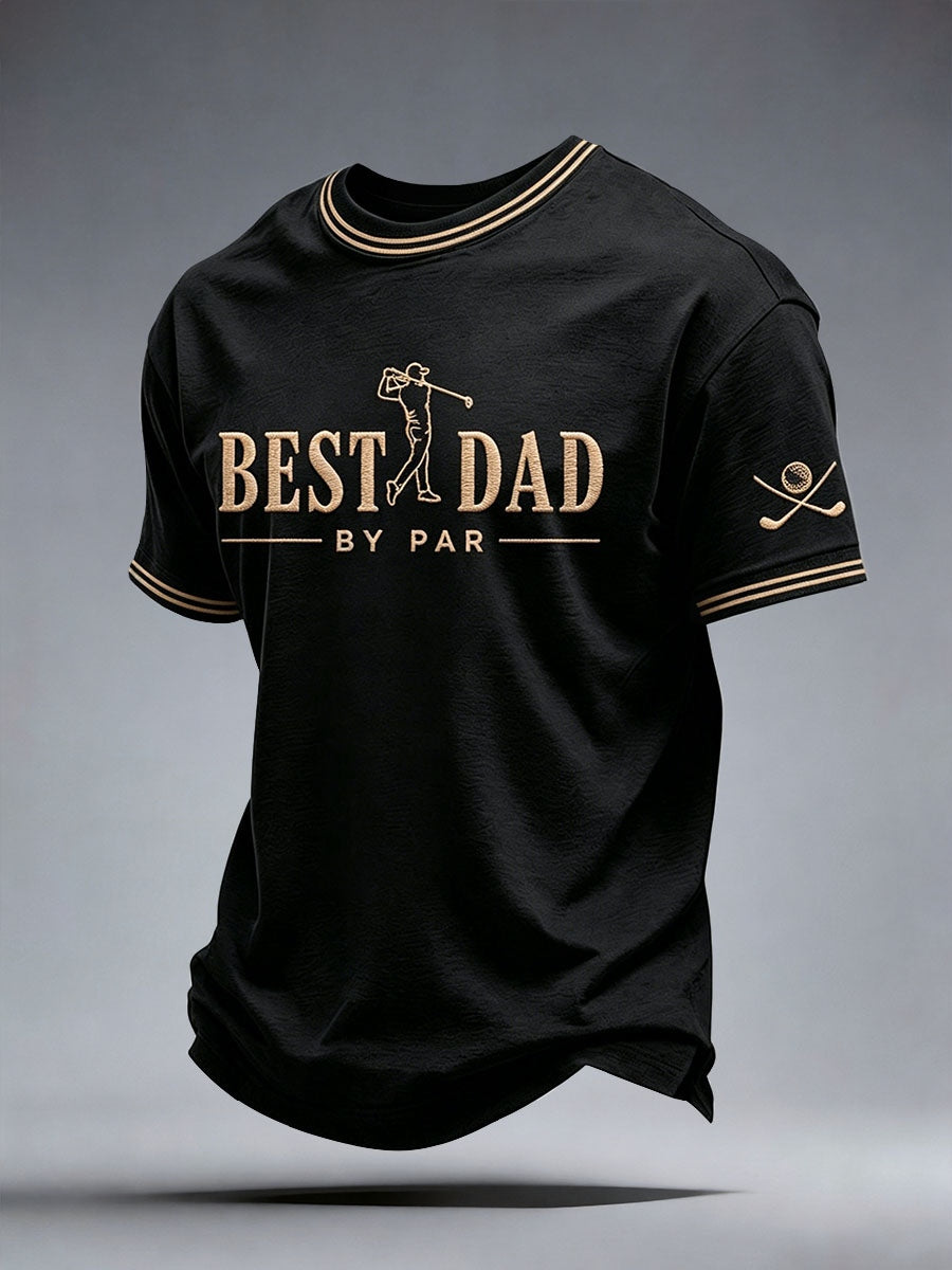 Men's Best Dad By Par T-Shirt