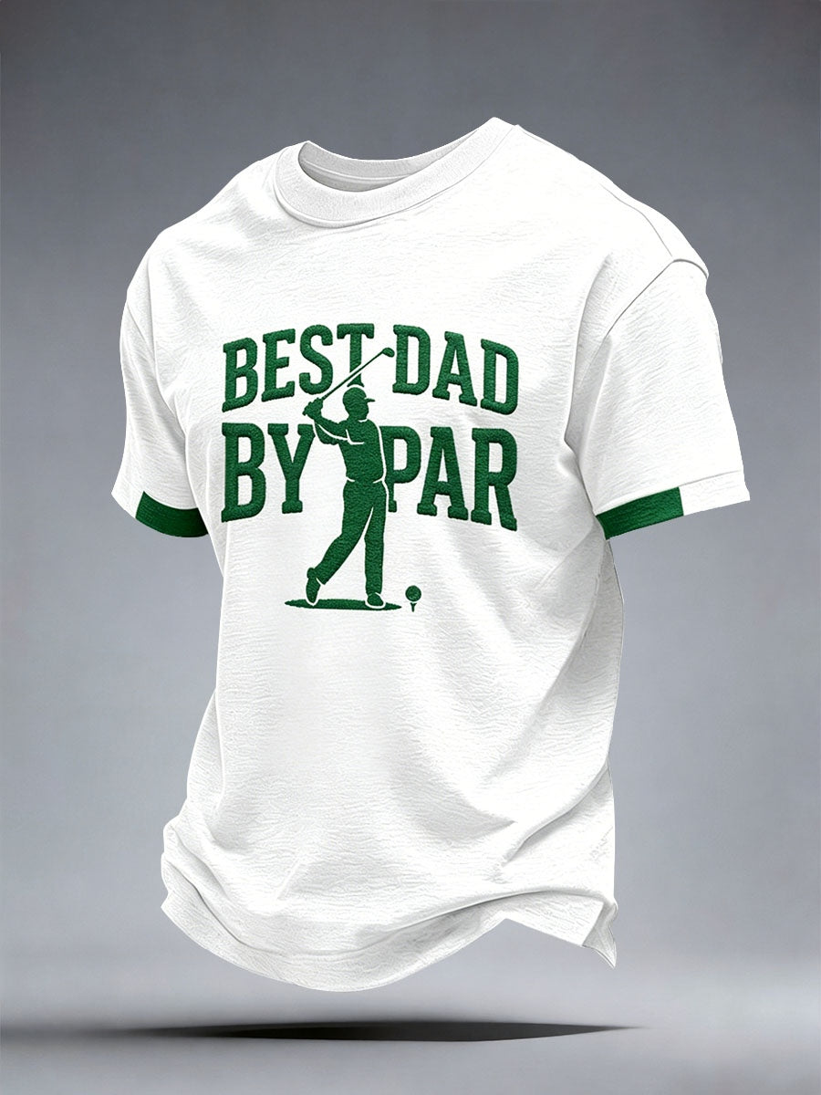 Men's Best Dad By Par T-Shirt