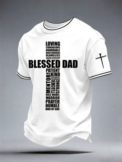 Men's Blessed Dad T-Shirt