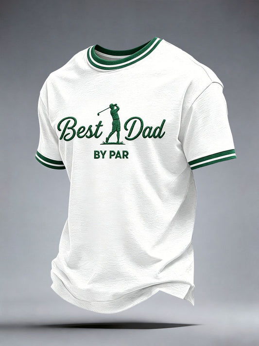 Men's Best Dad By Par T-Shirt