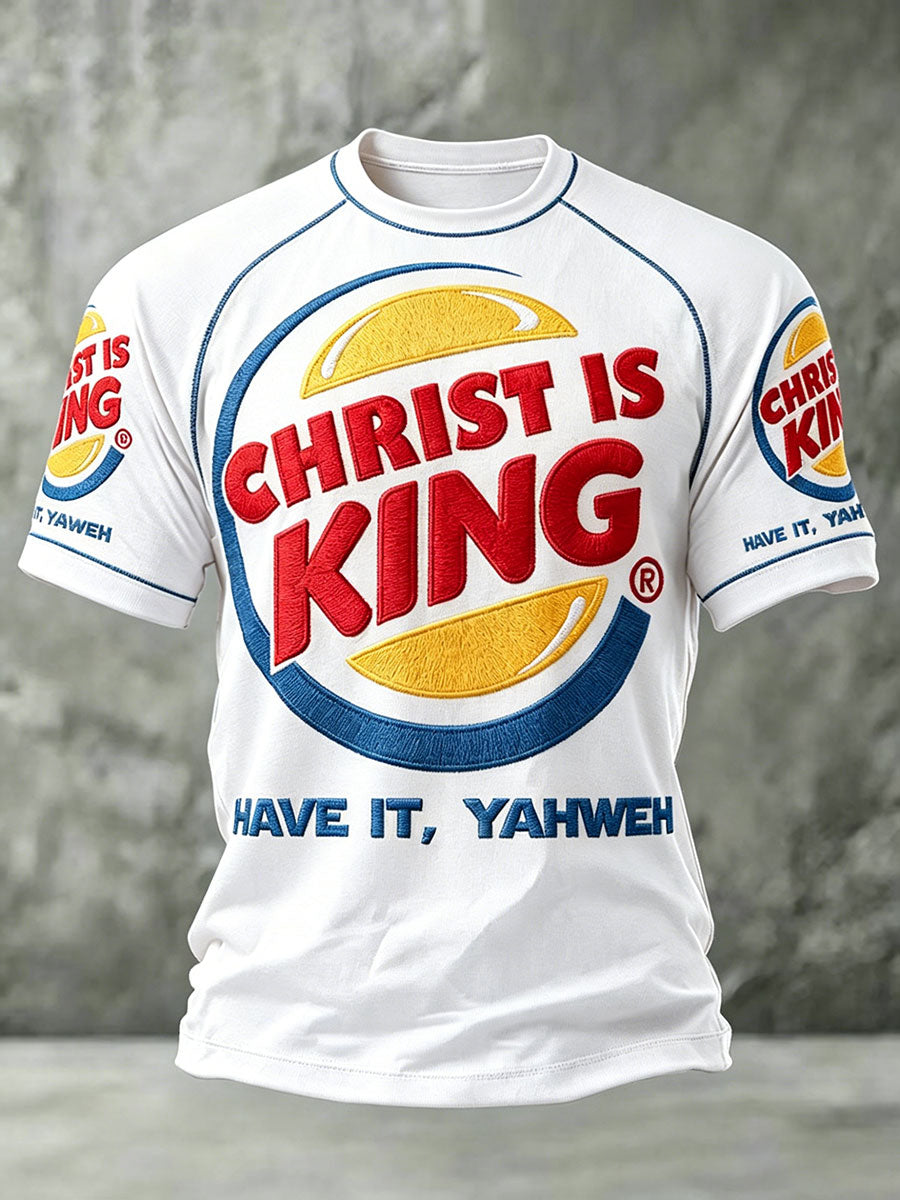 Men's 'Christ is King' T-shirts