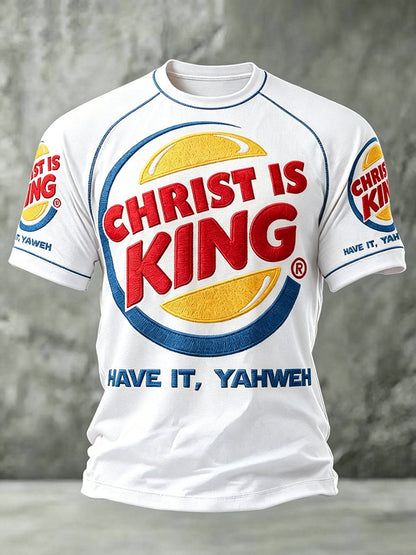 Men's 'Christ is King' T-shirts