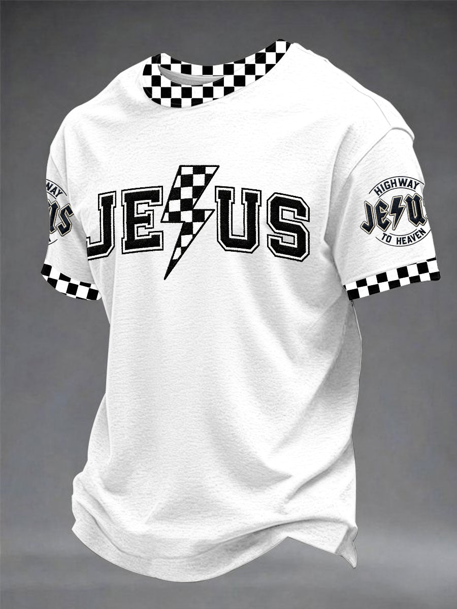 Men's Jesus Christian Casual Unisex T-shirt