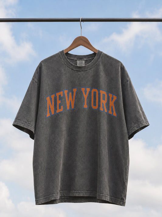 Men's Classic Basketball Fan Graphic Short Sleeve T-shirt