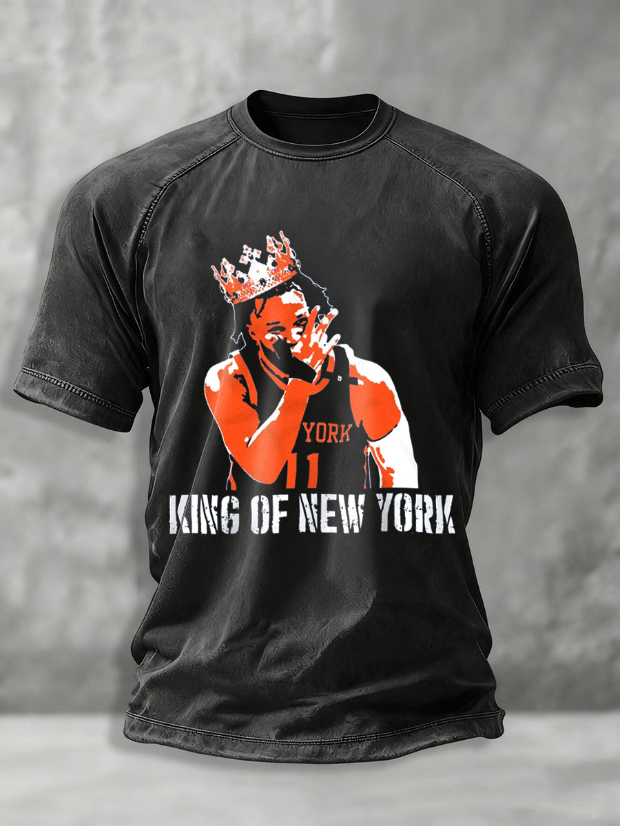 Men's Classic Basketball Fan Graphic T-shirt