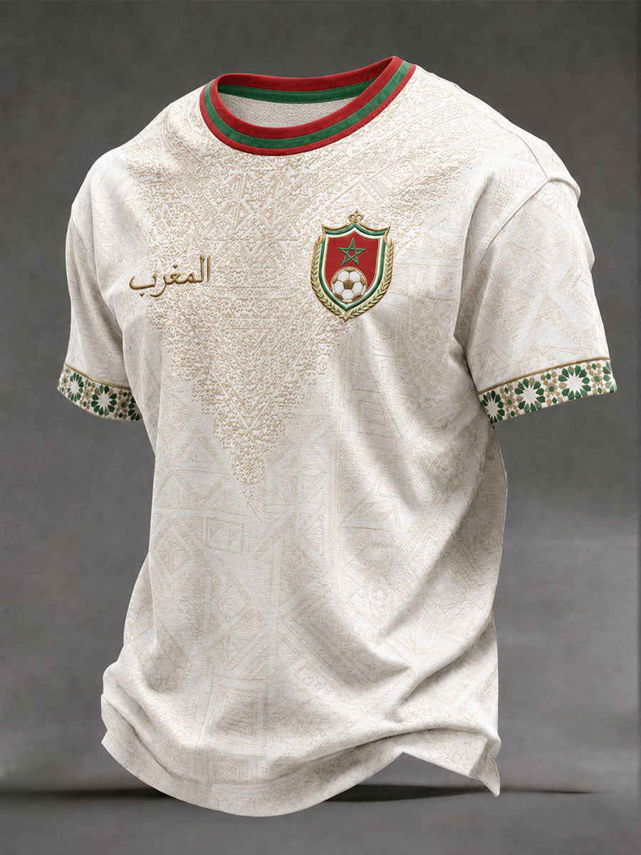 Men's 2026 Morocco Football T-Shirts