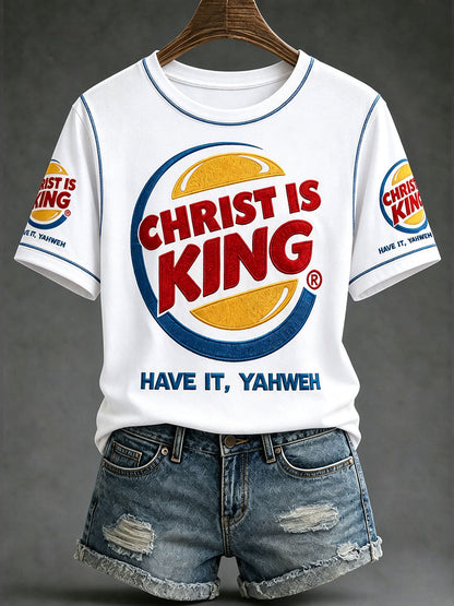 Women's 'Christ is King' T-shirts