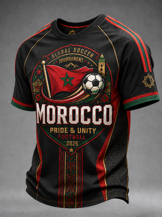 Men's MOROCCO Printed short sleeve t-shirt