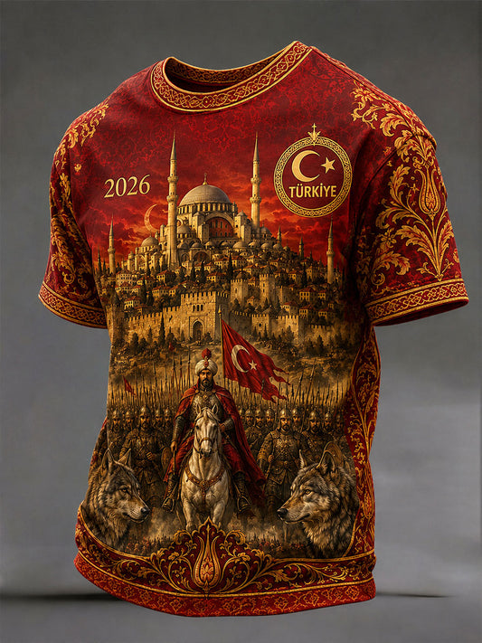 Men's 2026 Turkey Football T-Shirts