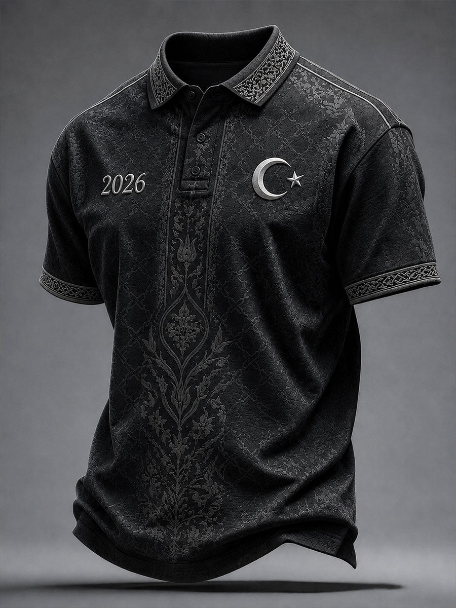 Men's Turkey 2026 Football polo shirt