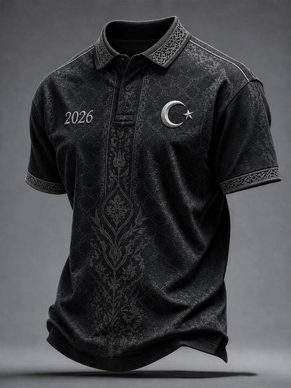 Men's Turkey 2026 Football polo shirt