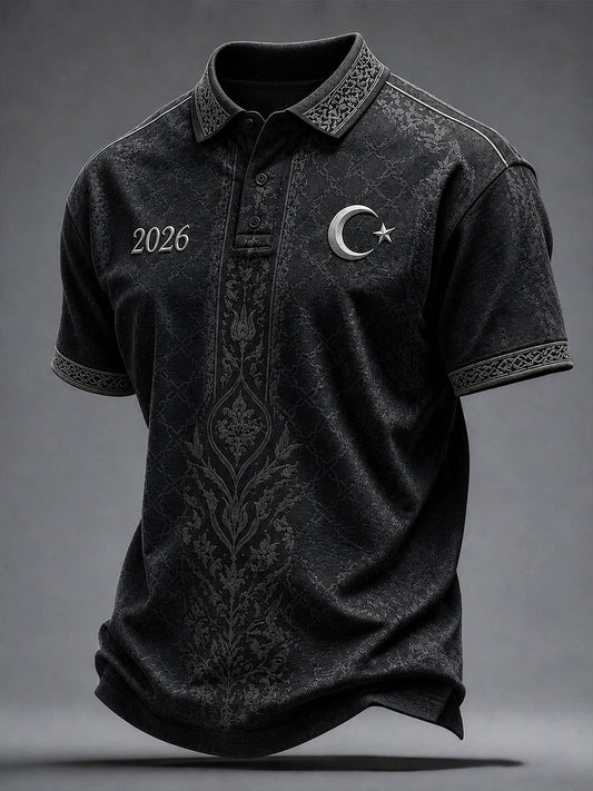Men's Turkey 2026 Football polo shirt