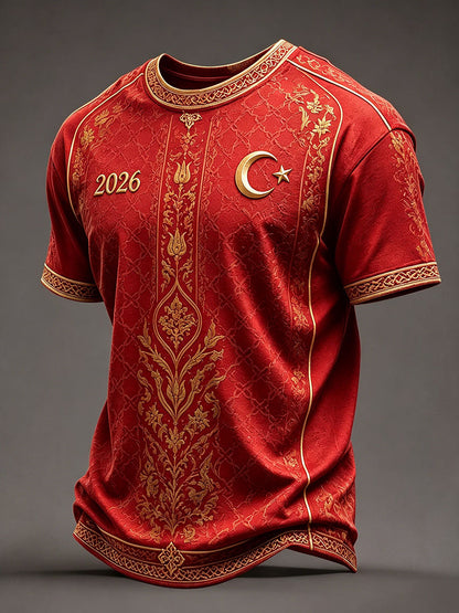 Men's Turkey 2026 Football T-Shirts
